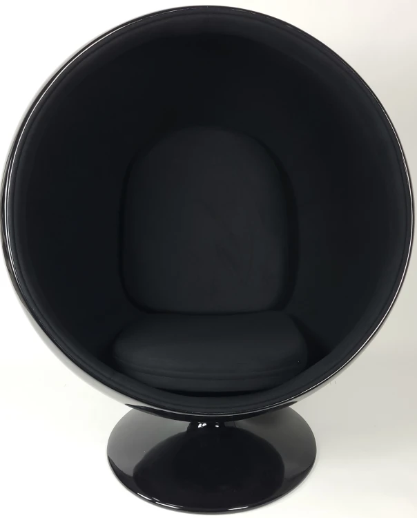 Fotel Kula Ball Chair Fotel Obrotowy Czarny