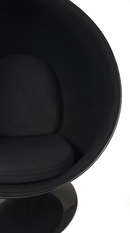 Fotel Kula Ball Chair Fotel Obrotowy Czarny